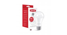 MAXUS 1-LED-776 Лампа світлодіодна A60 10W 4100K 220V E27