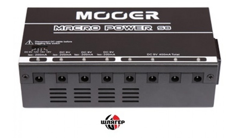 MOOER Macro Power S8 Блок живлення для гітарних педалей MOOER Macro Power S8 Блок живлення для гітарних педалей