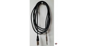 SH Cable BP 3.75 Готовий мікрофонний кабель XLR тато-6.3 стерео, 3.75м.