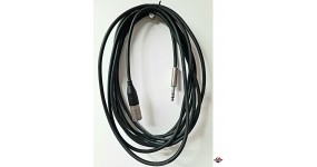 SH Cable SC 6.25 Готовий мікрофонний кабель XLR тато-6.3 стерео, 6.25м.