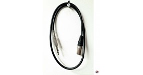 SH Cable ST 0.8 Готовий мікрофонний кабель XLR тато-6.3 стерео, 0.8м.