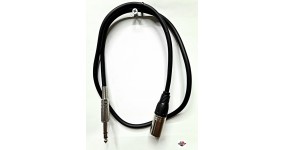 SH Cable SK 0.8 Готовий мікрофонний кабель XLR тато-6.3 стерео, 0.8м.
