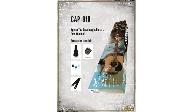 CORT CAP-810 OP Гітарний набір CORT CAP-810 OP Гітарний набір