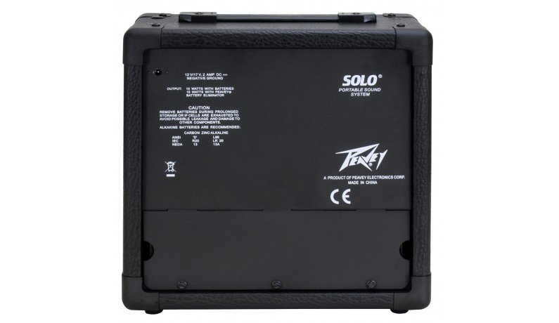 PEAVEY SOLO-PORTABLE PA CH-D Комбопідсилювач для акустичної гітари, 8", 15Вт. PEAVEY SOLO-PORTABLE PA CH-D Комбопідсилювач для акустичної гітари, 8", 15Вт.
