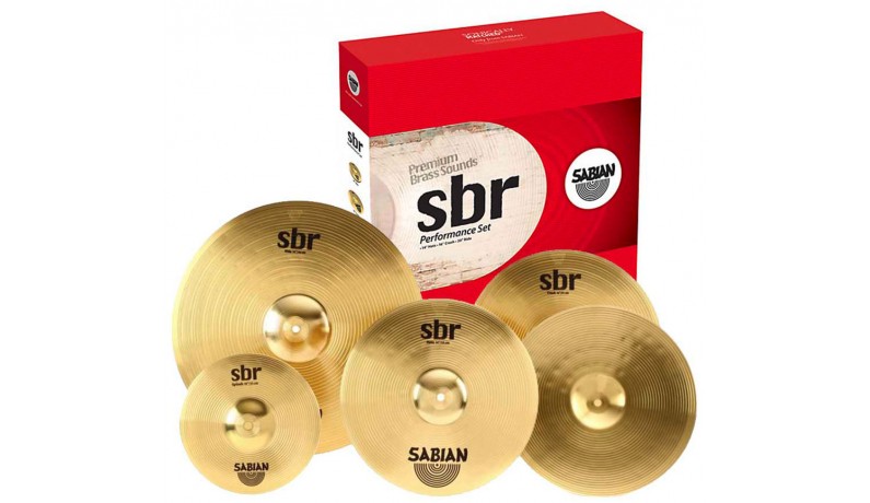 SABIAN SBR5003G Performance set Комплект тарілок (14"+16"+20"+10" Splash) SABIAN SBR5003G Performance set Комплект тарілок (14"+16"+20"+10" Splash)