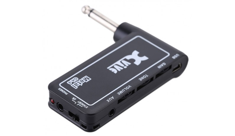 XVIVE GA-4 black Metal Підсилювач гітарний для навушників XVIVE GA-4 black Metal Підсилювач гітарний для навушників