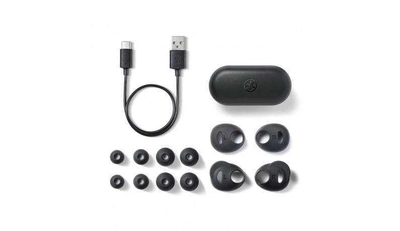 YAMAHA TW-E3A BLACK Навушники бездротові Bluetooth v5.0 YAMAHA TW-E3A BLACK Навушники бездротові Bluetooth v5.0