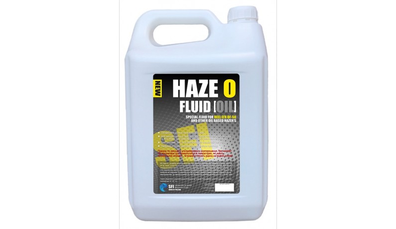 SFI Haze O Fluid Oil 5л Рідина для генератора туману на масляній основі SFI Haze O Fluid Oil 5л Рідина для генератора туману на масляній основі