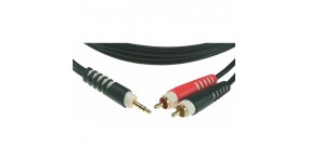 KLOTZ AY70600 Готовий мультимедійний кабель 3.5-2хRCA, 6м