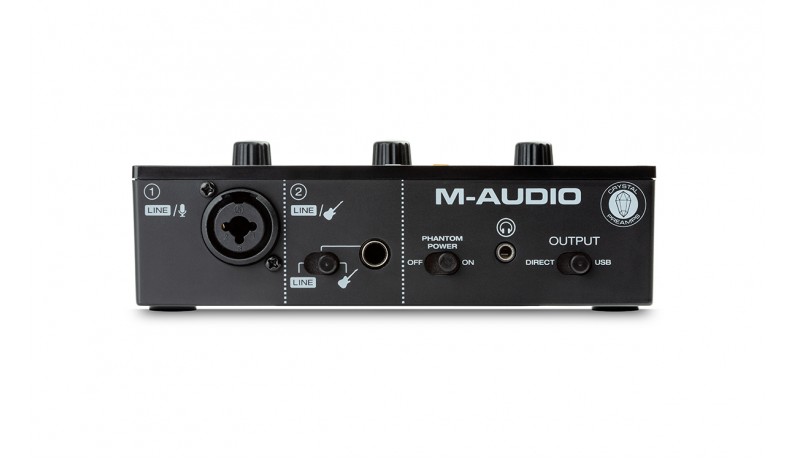 M-AUDIO M-Track Solo II Аудіоінтерфейс USB 2х2 M-AUDIO M-Track Solo II Аудіоінтерфейс USB 2х2