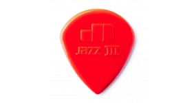 DUNLOP 473N Nylon Jazz III Red Медіатор червоного кольору