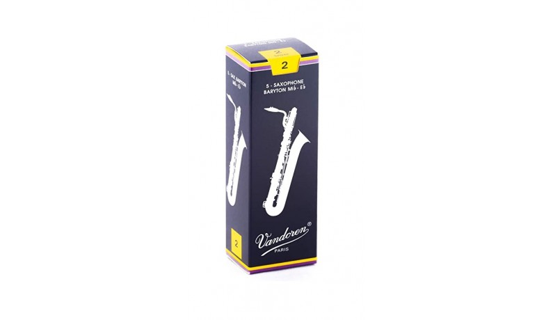 VANDOREN SR242 Тростина для баритон саксофона традиційна 2.0 VANDOREN SR242 Тростина для баритон саксофона традиційна 2.0