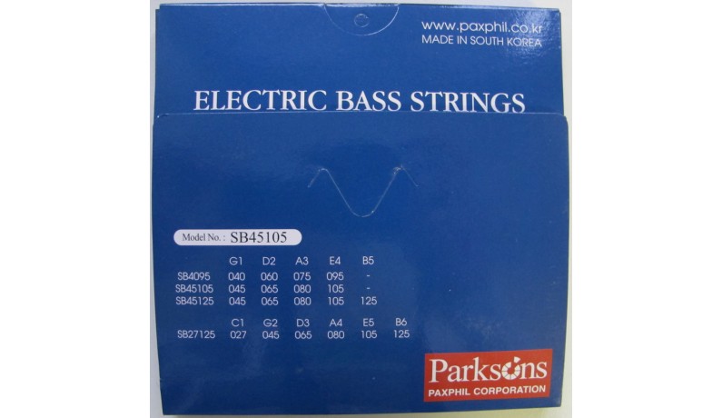 PARKSONS SB45105 Струни для бас-гітари .045 - .105
