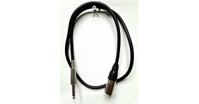 SH Cable SK 1.1 BK Готовий мікрофонний кабель XLR тато-6.3 стерео, 1.1м.