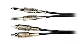 SOUNDKING BB302 Готовий мультимедійний кабель 2х6,3-2хRCA, 3м