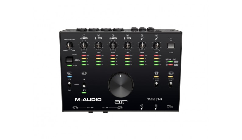 M-AUDIO AIR 192х14 Аудіоінтерфейс USB 8х4 M-AUDIO AIR 192х14 Аудіоінтерфейс USB 8х4