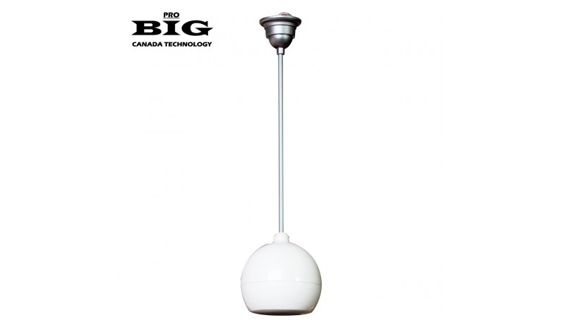 BIG SOUND BALL 50W WHITE Трансляційна акустична система підвісна 4"+твітер BIG SOUND BALL 50W WHITE Трансляційна акустична система підвісна 4"+твітер