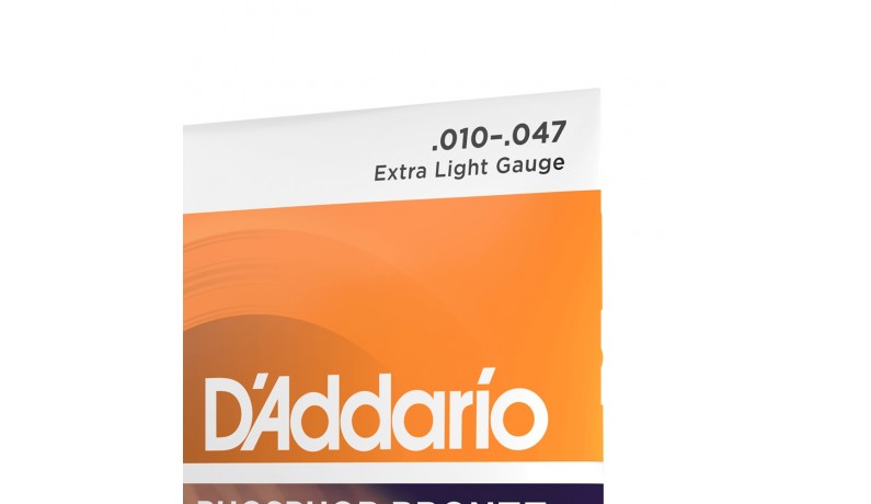 D'ADDARIO EJ15 Phosphor Bronze Струни для акустичної гітари .010-.047 D'ADDARIO EJ15 Phosphor Bronze Струни для акустичної гітари .010-.047