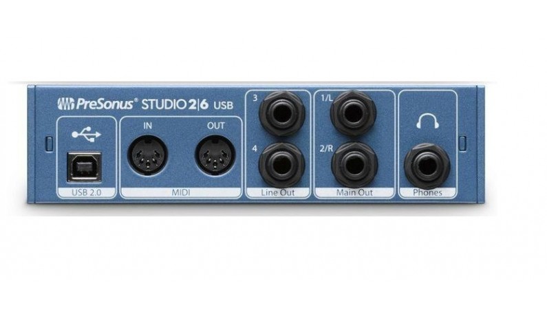 PRESONUS Studio 2|6 Аудіоінтерфейс USB PRESONUS Studio 2|6 Аудіоінтерфейс USB