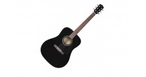 FENDER CD-60 V3 WN BLACK Акустична гітара