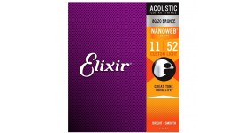 ELIXIR 11027 AC NW CL Струни для акустичної гітари .011-.052