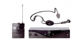 AKG Perception Wireless 45 Sports Set Радіосистема UHF 530.025 - 559.000 МГц, один наголовний мікрофон