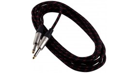 ROCKCABLE RCL 30203 TC C/BLACK Готовий інструментальний кабель 2х6,3мм, 3м.