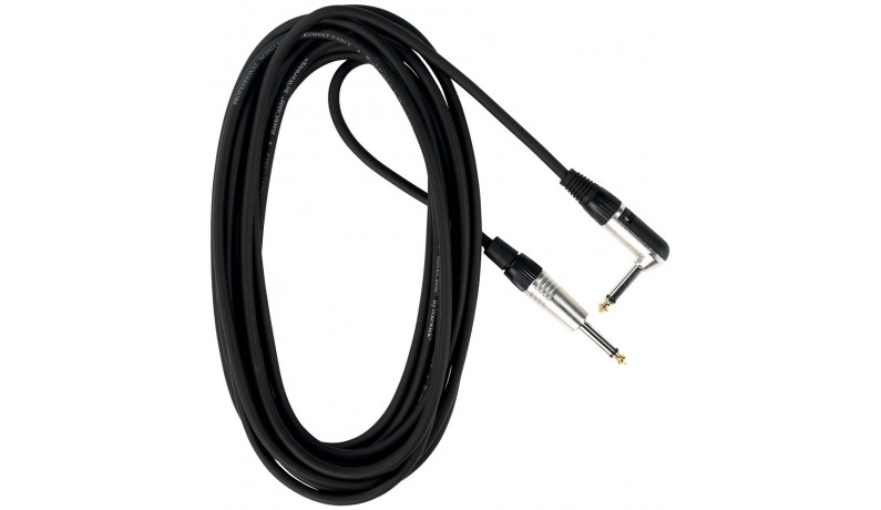 ROCKCABLE RCL 30256 D6 Готовий інструментальний кабель 2х6,3мм., прямий-кутовий, 6м.