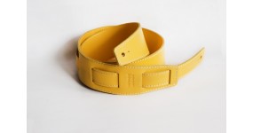 TROPAEIS LEATHER Double Rock (yellow) Ремінь для гітари