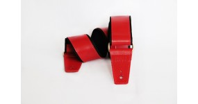 TROPAEIS LEATHER Glam Rock (red) Ремінь для гітари