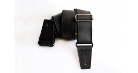 TROPAEIS LEATHER Crazy Rock (black) Ремінь для гітари