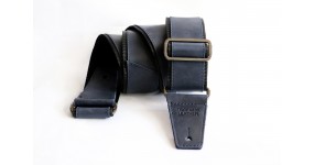 TROPAEIS LEATHER Crazy Rock (dark blue) Ремінь для гітари