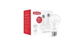 MAXUS 2-LED-776 Лампа світлодіодна A60 10W 4100K 220V E27