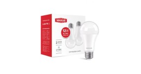 MAXUS 2-LED-778 Лампа світлодіодна A60 12W 4100K 220V E27