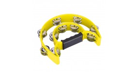 MAXTONE China 818C YL Тамбурин півкруглий подвійний