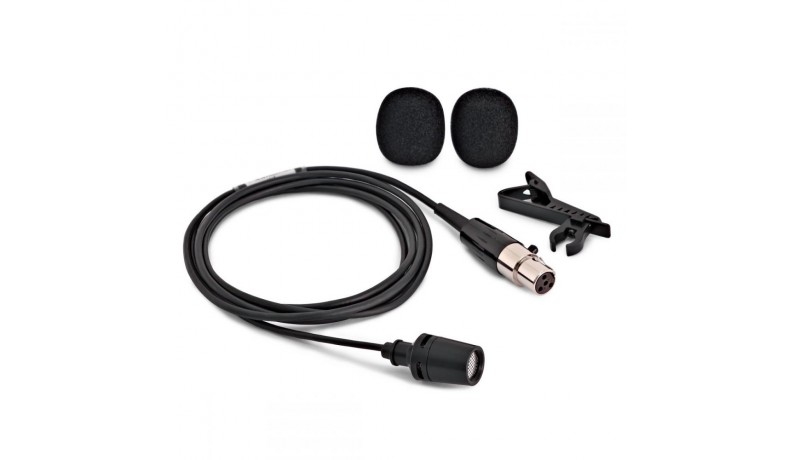 SHURE CVL-B/C-TQG Петличний мікрофон SHURE CVL-B/C-TQG Петличний мікрофон