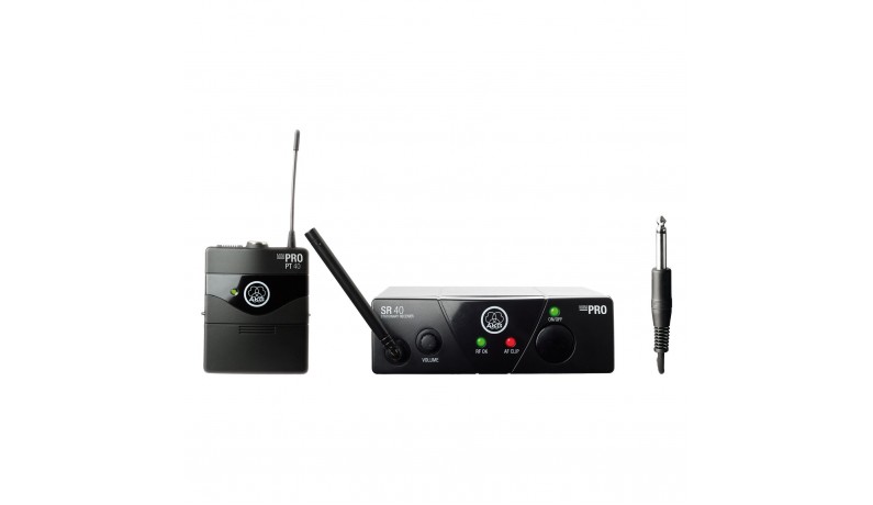 AKG WMS40 Mini Instrument Set US45C Радіосистема інструментальна UHF 662,3MHz AKG WMS40 Mini Instrument Set US45C Радіосистема інструментальна UHF 662,3MHz
