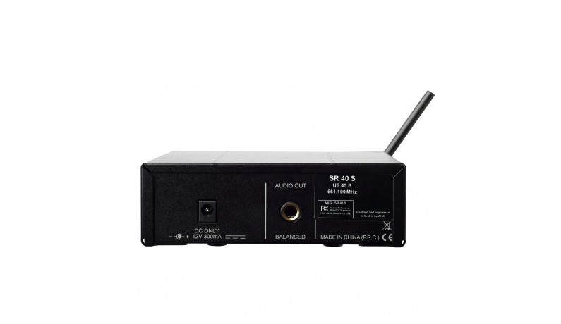 AKG WMS40 Mini Instrument Set US45C Радіосистема інструментальна UHF 662,3MHz AKG WMS40 Mini Instrument Set US45C Радіосистема інструментальна UHF 662,3MHz