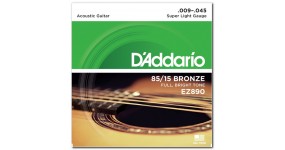 D'ADDARIO EZ890 Bronze 85/15 Струни для акустичної гітари .009-.045