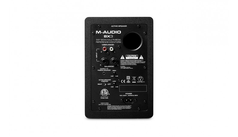 M-AUDIO BX3PAIR Медіа монітор активний 3.5"НЧ+1" ВЧ, 2х25 Вт M-AUDIO BX3PAIR Медіа монітор активний 3.5"НЧ+1" ВЧ, 2х25 Вт
