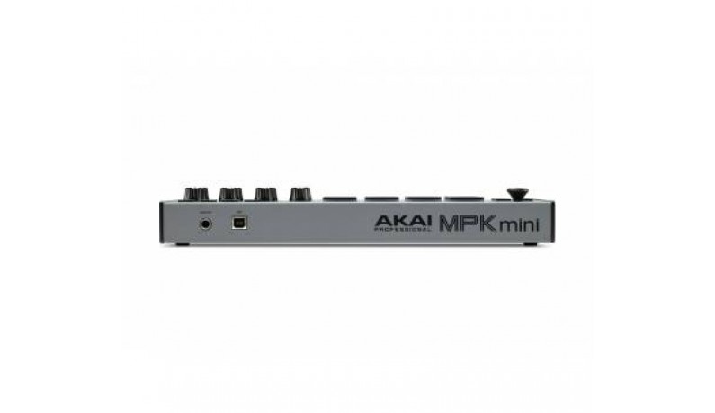 AKAI MPK MINI MK3 Grey MIDI клавіатура USB, 25 клавіш AKAI MPK MINI MK3 Grey MIDI клавіатура USB, 25 клавіш