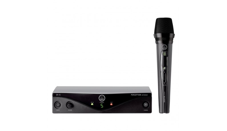 AKG Perception Wireless 45 Vocal Set Радіосистема UHF 797.100-805.900Mhz один ручний мікрофон AKG Perception Wireless 45 Vocal Set Радіосистема UHF 797.100-805.900Mhz один ручний мікрофон
