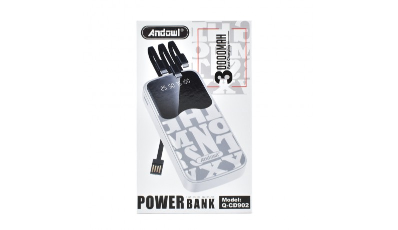 ANDOWL Q-CD902 Батарея Power Bank 30000mAh ANDOWL Q-CD902 Батарея Power Bank 30000mAh