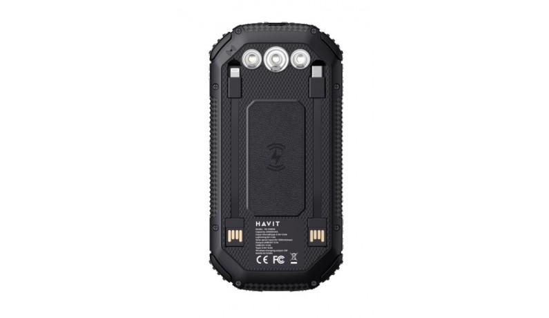HAVIT HV-PN022 Black Solar 20000mAh Батарея Power Bank 20000mAh iз сонячною батареєю HAVIT HV-PN022 Black Solar 20000mAh Батарея Power Bank 20000mAh iз сонячною батареєю