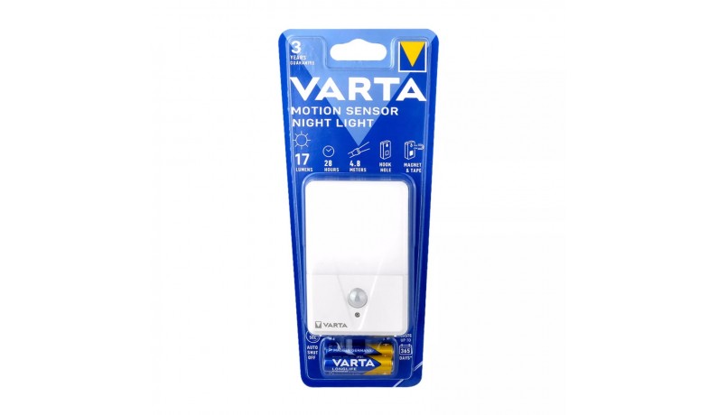VARTA 16624 Moution Sensor Led Світлодіодний ліхтар 3хAAA VARTA 16624 Moution Sensor Led Світлодіодний ліхтар 3хAAA