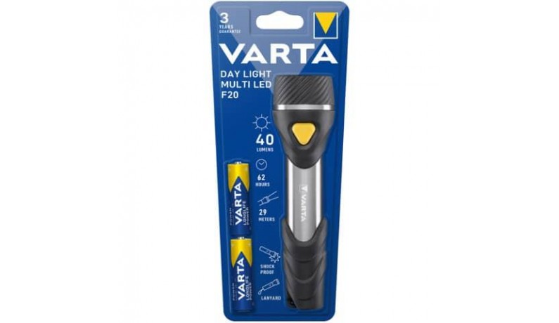 VARTA 16632 Day Light Multi Led F20 Світлодіодний ліхтар 2хAA VARTA 16632 Day Light Multi Led F20 Світлодіодний ліхтар 2хAA