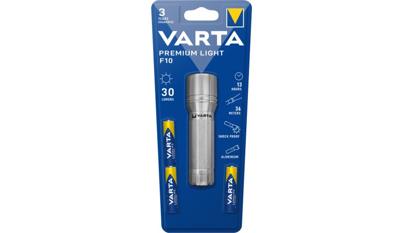 VARTA 17634 Premium Light Led F10 Світлодіодний ліхтар 3хAAA VARTA 17634 Premium Light Led F10 Світлодіодний ліхтар 3хAAA