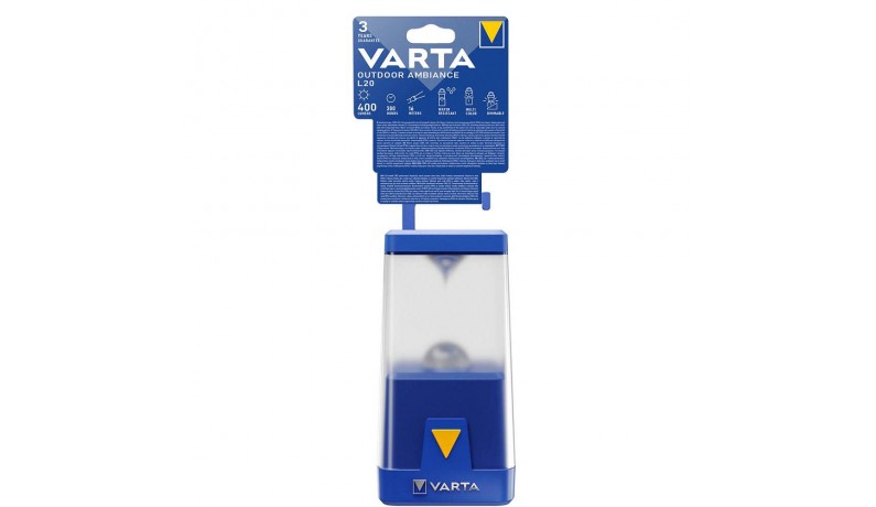VARTA 17666 Outdoor Ambiance Led L20 Світлодіодний ліхтар 6хAA VARTA 17666 Outdoor Ambiance Led L20 Світлодіодний ліхтар 6хAA
