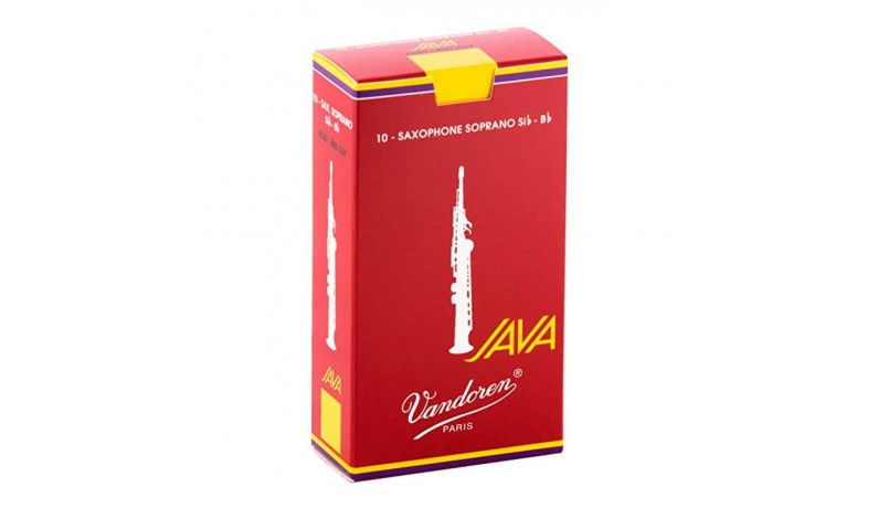 VANDOREN SR3025R Тростина для сопрано саксофона Java RED CUT 2.5 VANDOREN SR3025R Тростина для сопрано саксофона Java RED CUT 2.5