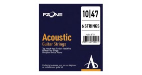 FZONE AT101 Струни для акустичної гітари фосфорна бронза 10-47